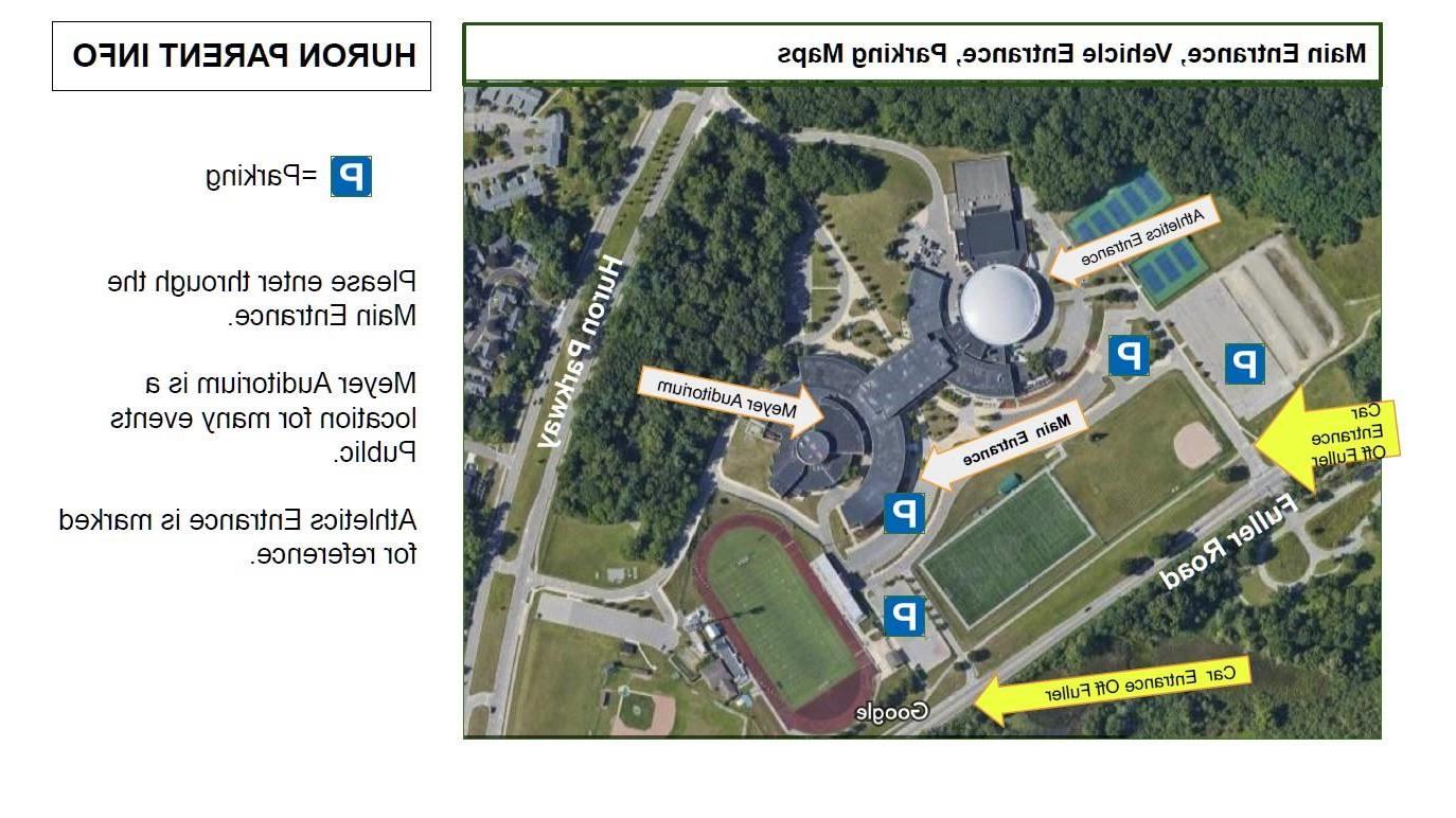 Huron Vehicle and Parking Map